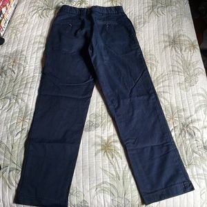 Lands End navy uniform pants